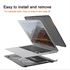 FirstSing Ultra Slim Carrying Case with Stand for Mac Book Air Pro