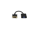 DVI to VGA Cable 1080P DVI-D to VGA Cable 24+1 25 Pin DVI Male to 15 Pin VGA Female Video Converter for PC Display