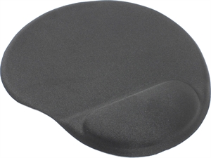 Image de Wrist Comfort Mouse Pad Black Thin Wrist Relax Mouse Pad Mat Optical Trackball Mice Gaming Computer