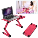 Adjustable Portable Laptop Table Stand Lap Sofa Bed Tray Computer Notebook Desk Bed Table の画像