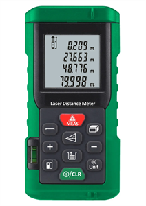 Image de Laser Distance Meter Electronic Roulette Laser Digital Tape Range Finder Laser Range Finder MeasuringTape 40m
