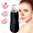 Rechargeable Ultrasonic Skin Scrubber Face Cleaning Cavitation Peeling Vibration Blackhead Removal Exfoliating Pore Cleaner Tool の画像