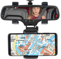Multifunctional Car GPS Rearview Mirror Holder Phone Bracket Car Phone Holder