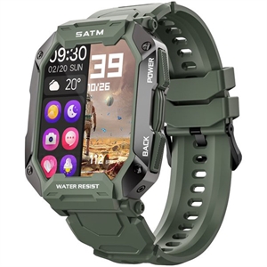 1.71 inch Bluetooth 5ATM Waterproof Smart Bracelet Heart Rate Monitor Fitness Tracker Watch の画像