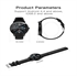 Picture of BlueNEXT  Smart Watch Touch Watch Fitness Tracker Fitness Watch Heart Rate Monitor Compatible with iOS, Android Phone and Samsung Phone for Men and Women, Black