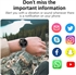 Picture of BlueNEXT Sports Smart Watch for Men Women, Full Touch Color Screen Sports Smartwatch