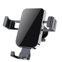 BlueNEXT Universal Rotatable Car Air Outlet Mount Gravity Phone Holder Metal Bracket - Black の画像