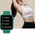 Image de BlueNEXT  HT15 Smart Watch Heart Rate Blood Pressure IP67 Waterproof BT Call Sports Smartwatch for Women Men Fitness Tracker（Green）