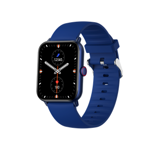BlueNEXT Large Screen Smart Watch for Men Women,1.81in Touch Screen Bluetooth Watch Fitness Watch IP68 Waterproof, with Heart Rate Sleep Monitor,for Android 4.4 /iOS 9.0 and above(Blue） の画像