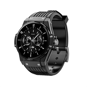 BlueNEXT G9 Weather Sports Smart watch Blood Pressure Sedentary Reminder Circle Touch Diving Watch Smart(Black)