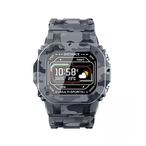 Image de BlueNEXT Intelligent Bracelet LED Display Alarm Chronograph Waterproof Camouflage Sport Smart Watch(Grey)