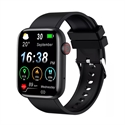 Изображение BlueNEXT 1.95 inch Full Screen T12 Pro Smart Watch Heart Rate Monitoring NFC BT Call Phone Sports Smart Bracelet(Black)