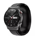 BlueNEXT S2 Full round screen sport smart watch 2022 smart Air Pump Blood Pressure Health Watch Smart Watch(Black)