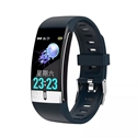 BlueNEXT Sports smart watch E66 with body temperature ECG blood pressure oxygen bracelet for 24h human body temperature smart watch(Blue)