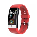 BlueNEXT Sports smart watch E66 with body temperature ECG blood pressure oxygen bracelet for 24h human body temperature smart watch(Red)