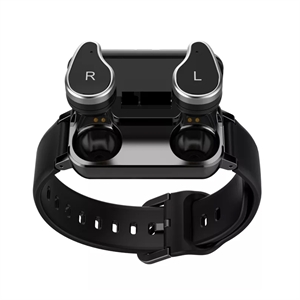 BlueNEXT Smart Watch with Wireless Bluetooth Headset,2 in 1 Sport TWS Earbuds with Smart Bracelet,Earbuds Fitness Heart Rate Monitor Smart Bracelet