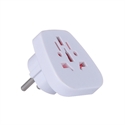Изображение BlueNEXT Travel Portable Socket,Multi-purpose Hole Charger Conversion Plug White