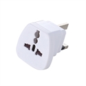 BlueNEXT Household Converter Socket,3 Plug Travel Conversion Adapter White