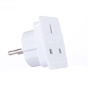 Picture of BlueNEXT British to Multi Country Conversion Plug,2Pin  Round Socket Conversion Plug