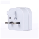 Image de BlueNEXT British to Multi Country Travel Conversion Plug,with Fuse Converter 2 Hole Socket