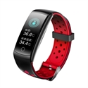 Изображение BlueNEXT Touch Screen Smart Watch,0.96 inch IP67 Waterproof Watch,Blood Pressure Custom Dial Heart rate Message Push Sport Watch(Red)