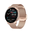 BlueNEXT Men Women Smart Watch,1.32 inch Sleep Monitor Lncoming Call Reminder Fitness Smartwatch,Heart Rate Sport Wrist Smart Watch(Gold) の画像