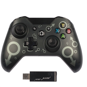 Image de Top Quality Wireless Controller Gamepad Precise Thumb Joystick Gamepad For Xbox One PC Without PC Receiver Game Controller