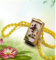 Picture of Boutique Pendant Buddhist Chanting Machine To Purify The Heart 20 poems Buddhist Chanting Machine