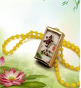 Image de Boutique Pendant Buddhist Chanting Machine To Purify The Heart 20 poems Buddhist Chanting Machine