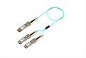 Picture of 200G QSFP28 to 2x100G QSFP28 AOC 1m 2m 10m 20m 850nm Multi mode Active Optical Cable 200G QSFP-DD to 2x100G QSFP28 AOC