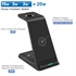 Image de Fast 3 Qi for AirPods IWatch Phone 3 in 1 Wireless Charger Watch Stand