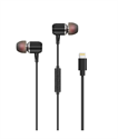 Earbuds in-Ear  Sensitivity 100dB Headphones Extra Bass Earphones Wired Earbuds Hi-Res Earphones