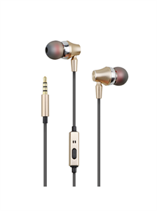 Image de Earbuds in-Ear Impedance32 Ohms Headphones Extra Bass Earphones Wired Earbuds Hi-Res Earphones