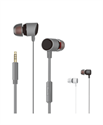 Image de Earbuds in-Ear Cable length1.2mHeadphones Extra Bass Earphones Wired Earbuds Hi-Res Earphones