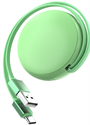 Picture of Macaron Round ABS Shell Retractable TYPE-C Android Mobile Phone Data Cable