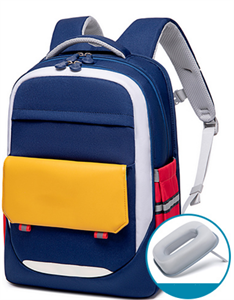 Изображение Sapphire Blue Casual Pillow Backpack Schoolbag
