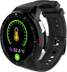 Изображение Bluetooth Call Watch Temperature Monitoring Heart Rate Smart Watch