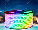 Picture of RGB Smart Light Waterproof Strip Light Tuya Wifi Voice Control Music Sync Color Changing Led Strip Light with Remote Control