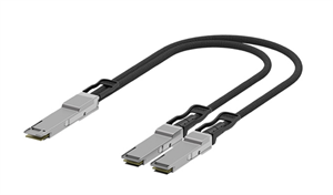 Изображение QSFP-DD800 800 Gbps to 2* QSFP112 400 Gbps DAC