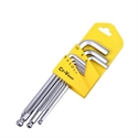 BlueNEXT 9 PCS Ball Point Hex Key Set screwdriver set CR-V Wrenches の画像