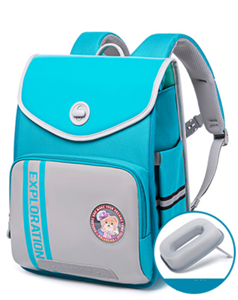 Blue Vertical Version Pillow Backpack Schoolbag