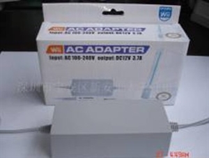 Picture of WII AC Adapter Euro US Plug