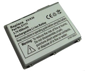 PDA battery for DELL X1111 の画像