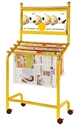 Image de BX-X820 Newspaper display rack trolley