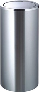 Image de BX-A202 Steel flip top bin