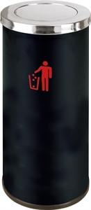 Image de BX-A017 Swing top ash barrel