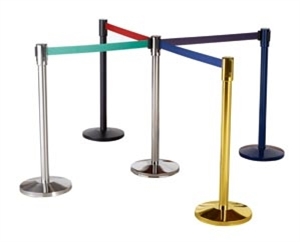 Picture of BX-E512 Retractable Pride Belt  Barrier