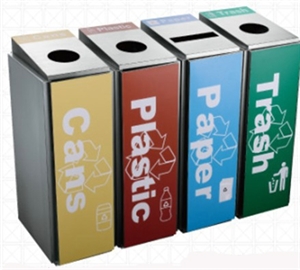 Image de Outdoor New Style Classify Trash Bin