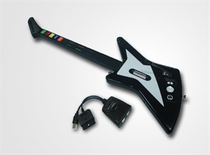 Picture of PS2/PS3 10frets wireless guitar for Guitar Hero IV