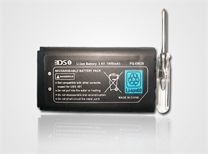 Picture of NDSi rechargeable battery